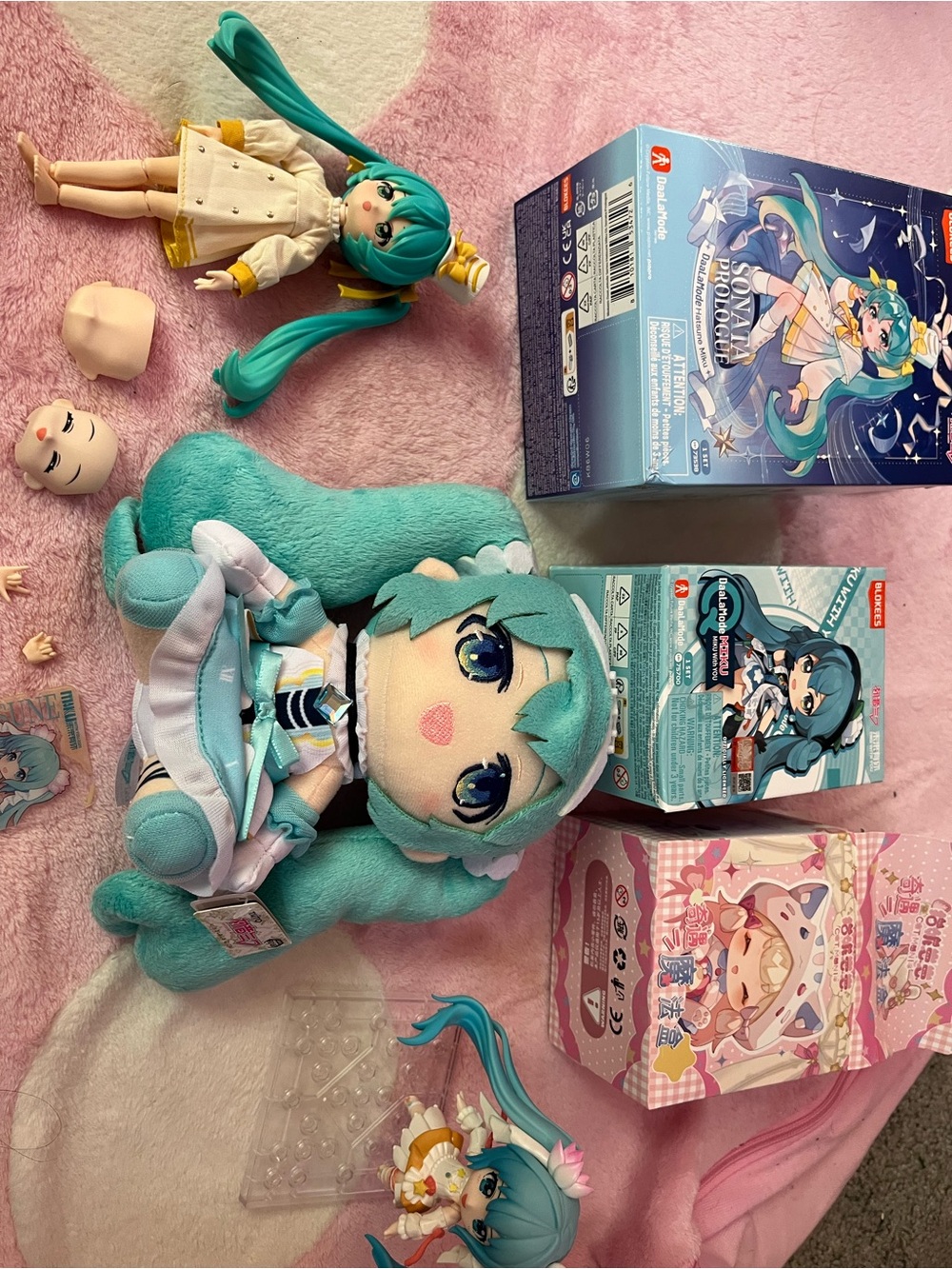 Plush & Figure Set - Teal Kids Toy Collection
